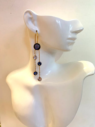 Blue Bell Glow Earrings