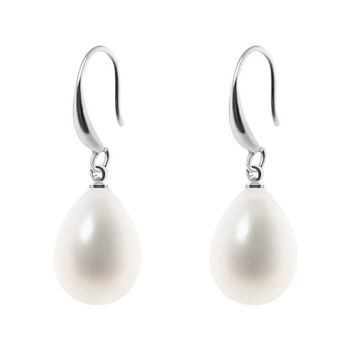 Girl with the Pearl Earrings Silver Plated Pearl Drop Earring